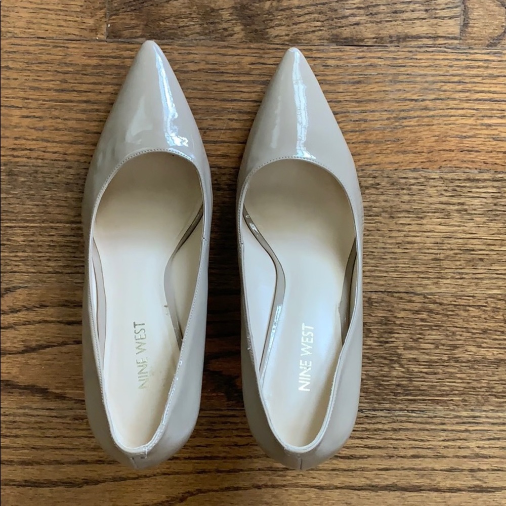 Nine West nude heels